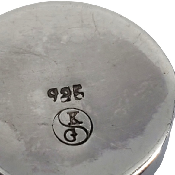 Sterling Silver Blue Kyanite Bangle Bracelet # 20945 - Picture 8 of 12